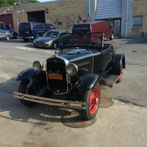 black classic convertable