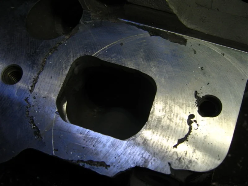engine plate reparation