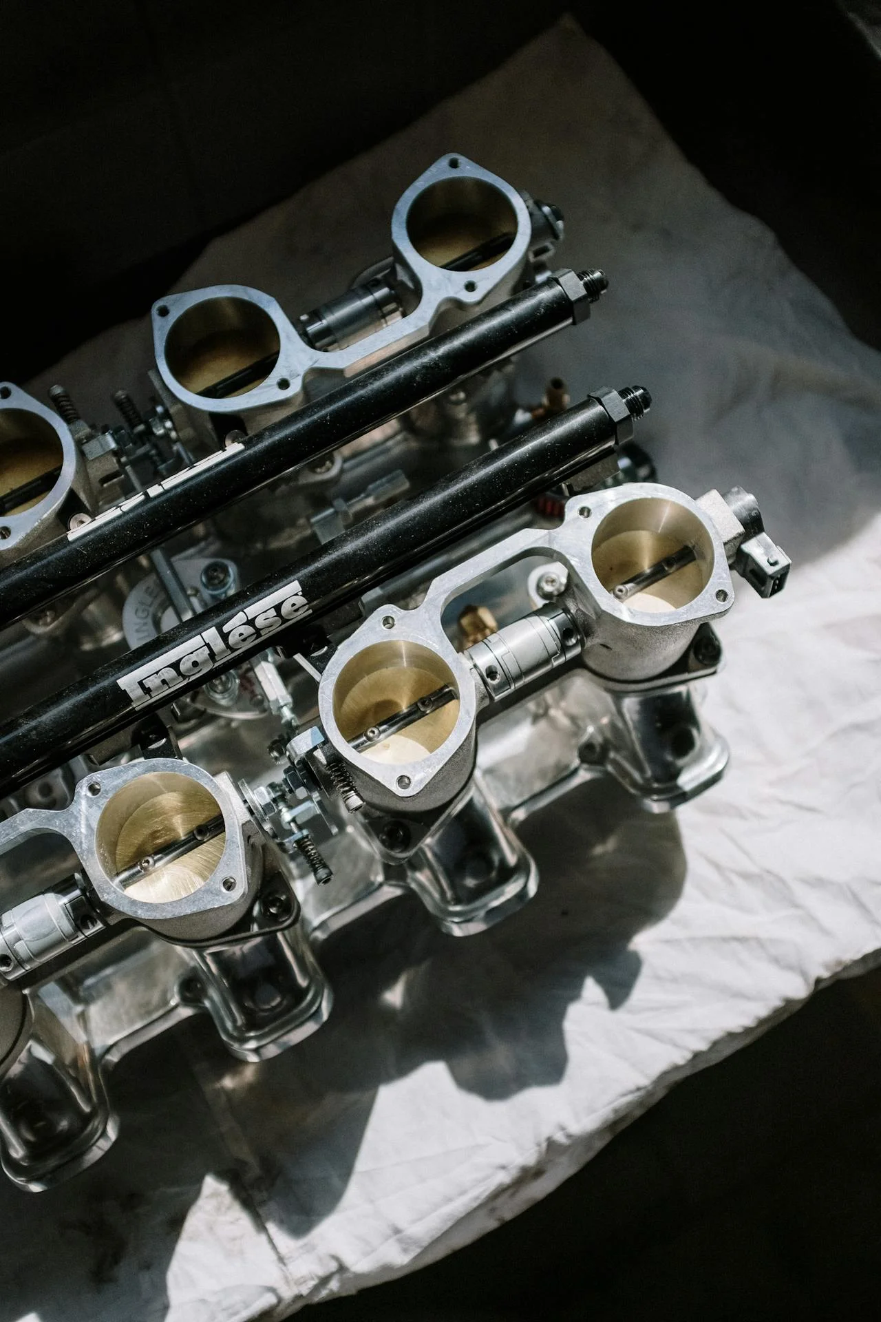 removed and cleaned inglese engine